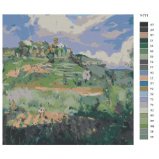 Картина по номерам BRUSHES-PAINTS Y-771