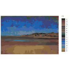 Живопись по номерам BRUSHES-PAINTS Репродукция картины - Дома у моря. Эдгар Дега Живопись по номерам BRUSHES-PAINTS Репродукция картины - Дома у моря. Эдгар Дега