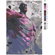 Живопись по номерам BRUSHES-PAINTS Аниме Атака титанов. Колоссальный Титан Живопись по номерам BRUSHES-PAINTS Аниме Атака титанов. Колоссальный Титан