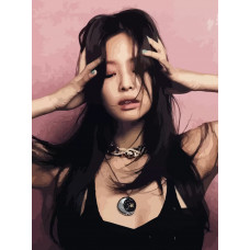 Живопись по номерам Бруталити BLACKPINK Kpop Jennie - 963