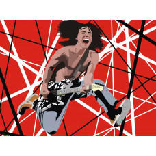 Картина по номерам Бруталити Van Halen 290 на холсте 40x30