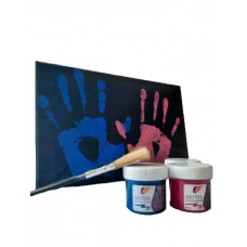 Картина по номерам на холсте с подрамником Color Kit Руки влюбленных 20Х30 RV001