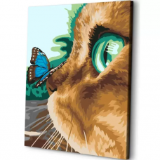 Картина по номерам на холсте ART and Relax Бабочка 40x50