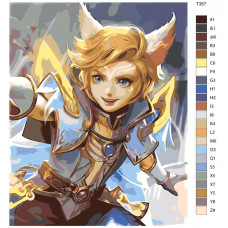 Живопись по номерам BRUSHES-PAINTS Mobile Legends: ХАРИТ