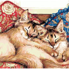 Картина по номерам Живопись по Номерам Обнимашки, 40x40