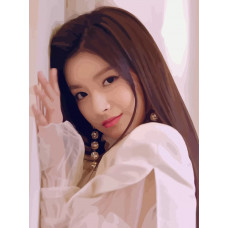 Картина по номерам Бруталити Everglow kpop Ирон 12 на холсте 40x30