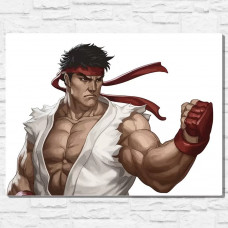 Живопись по номерам Бруталити Игра Street Fighter 13730 Г