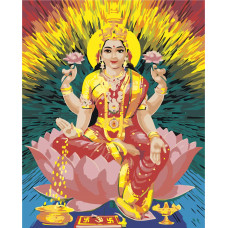Картина по номерам, 40 x 50, Лакшми (pz-lakshmi)