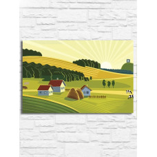 Картина по номерам Бруталити Пейзаж 9248 Г на холсте 20x30