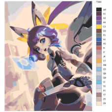 Живопись по номерам BRUSHES-PAINTS Mobile Legends: НА-НА