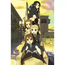 Картина по номерам Бруталити K-On аниме 4 на холсте 60 x 40