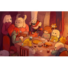 Картина по номерам Бруталити игра Undertale 8515 Г 60x40 см
