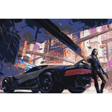 Живопись по номерам Живопись по Номерам Cyberpunk 2077 40x60