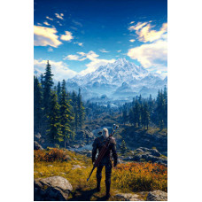 Цифровая живопись маслом для начинающих,"Ведьмак/The Witcher"Картина маслом своими руками для домашнего декора стен, 40x50 см, без рамки Цифровая живопись маслом для начинающих,"Ведьмак/The Witcher"Картина маслом своими руками для домашнего декора стен, 40x50 см, без рамки