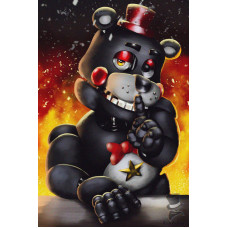 Картина по номерам на холсте с без подрамником 40х60cm / Five Nights at Freddy's Картина по номерам на холсте с без подрамником 40х60cm / Five Nights at Freddy's