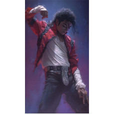 Картина по номерам на холсте с без подрамником /Michael Jackson/40x50cm Картина по номерам на холсте с без подрамником /Michael Jackson/40x50cm